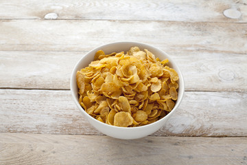Bowl of corn flakes