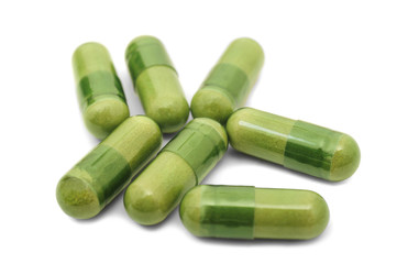 Green capsules