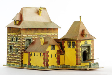 paper castle model