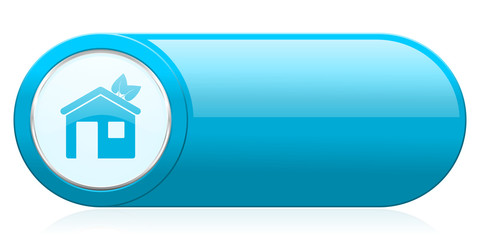 house icon ecological home symbol