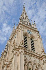Fototapeta na wymiar Torre de la Basilica de Ntra. Sra. de Lujan