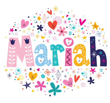 Mariah name design
