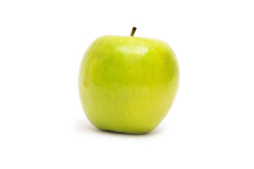 Green apple, isolated on white background