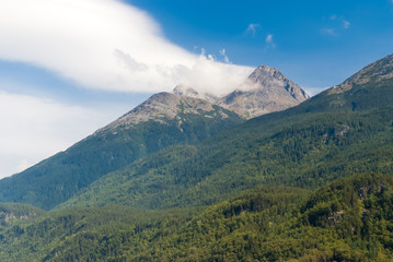 View of Alaska's Mountains