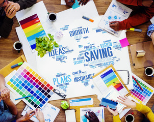 Saving Finance Global Finance World Economy Concept