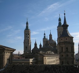 Obraz premium basilica de nuestra saenora del pilar