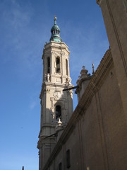Fototapeta na wymiar basilica de nuestra saenora del pilar
