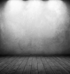 Innenraum mit 3 Spots.