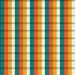 Seamless colorful pattern in vintage colors