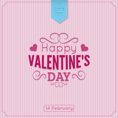 Saint Valentine's  Day background.