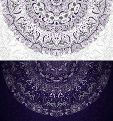 Violet invitations set