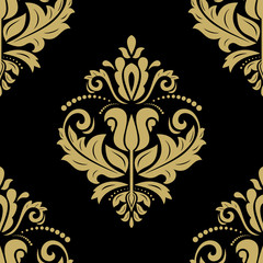 Floral Seamless  Pattern. Orient Abstract Background