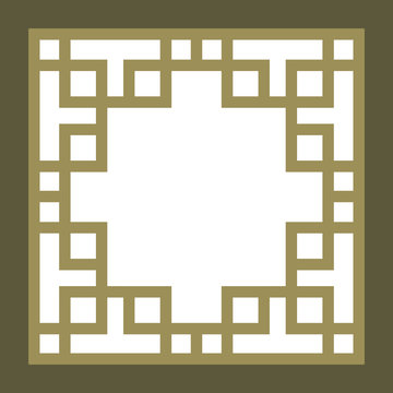 Asian Window/Door Frame Design