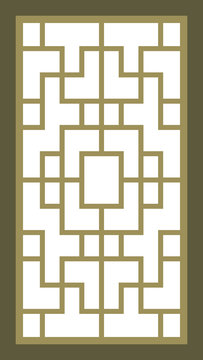 Asian Window/Door Frame Design