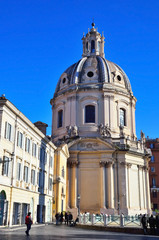 Catholic Church Ss. Name of Mary foro traiano, Rome, Italy