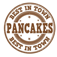 Pancakes stamp