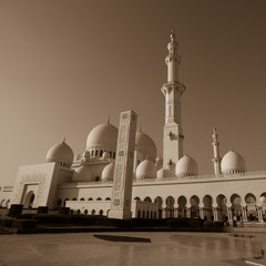 Obraz premium Sheikh Zayed Grand Mosque Abu Dhabi
