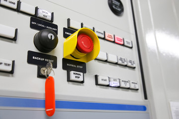 Close up of an Electric meter,Electric utility meters