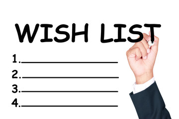 Write wish list