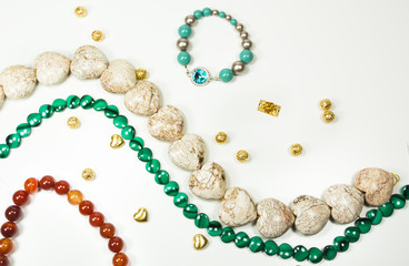 Beads for jewelry