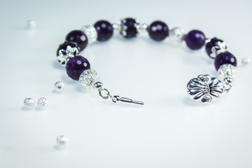 Bracelet with Amethyst