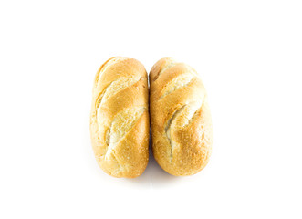 bread isolated on a white background
