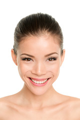 Obraz premium Asian chinese young woman - beauty portrait