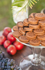 Dessert table for a wedding party
