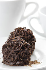 Homemade chocolate candies