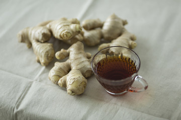 紅茶と生姜