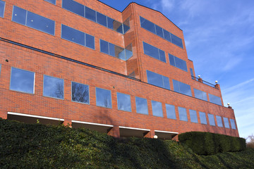 Large office building in Portland Oregon