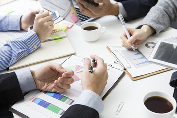People who have a meeting