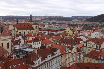 Naklejka na ściany i meble Stare Mesto (Old Town), Prague, Czech Republic