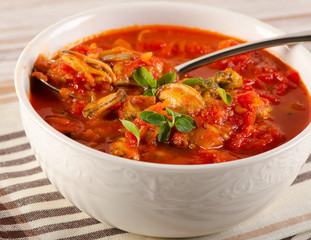seafood soup