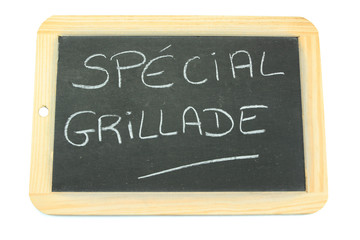 Obraz premium ardoise spécial grillade