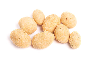 Coated peanuts