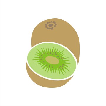 recommend clip art: Icono Kiwi COLOR