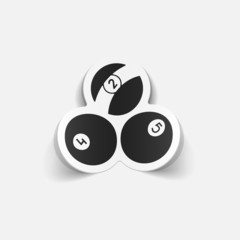 realistic design element: billiards