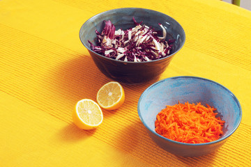 healthy vegetarian tipical lunch