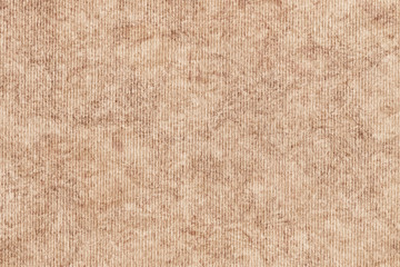Pastel Paper Beige Striped Coarse Mottled Grunge Texture Sample