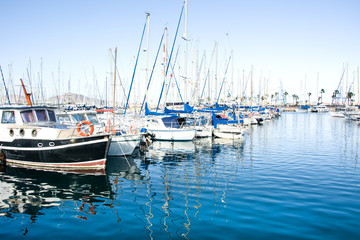 Fototapeta na wymiar Marina in Gran Canaria