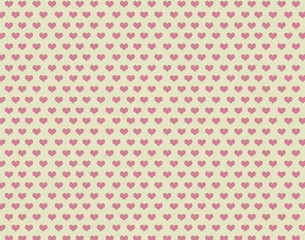tiny love shape background