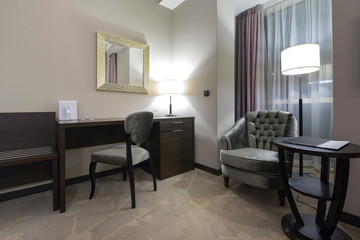 Hotel room interior