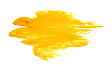 Obraz premium Hand made oil paint brush stroke