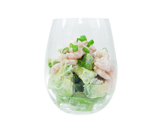 shrimp avocado salad