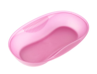 Plastic tableware food container isolated