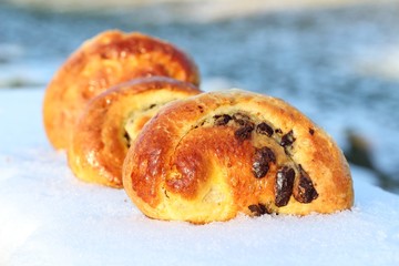 chocolate brioches