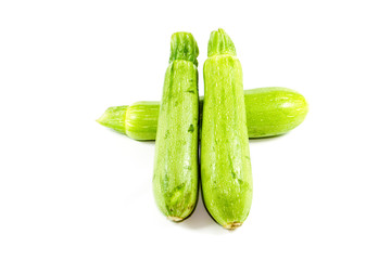Frische Grüne Zucchini