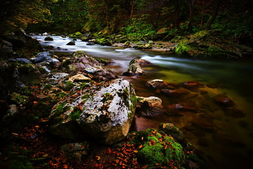 mountain river