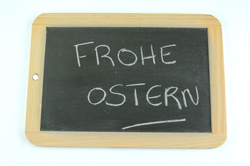 schiefer frohe ostern